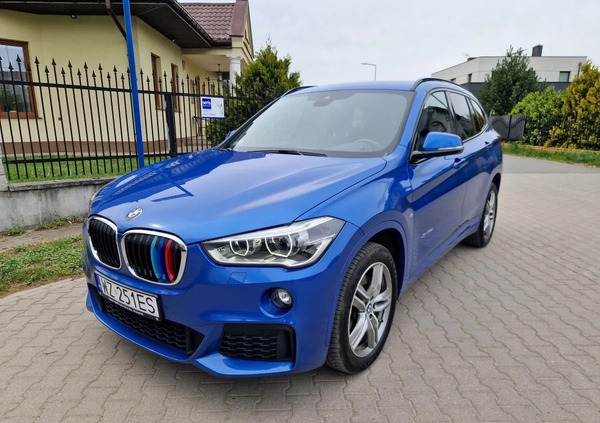 BMW X1 cena 109000 przebieg: 146000, rok produkcji 2017 z Warszawa małe 211